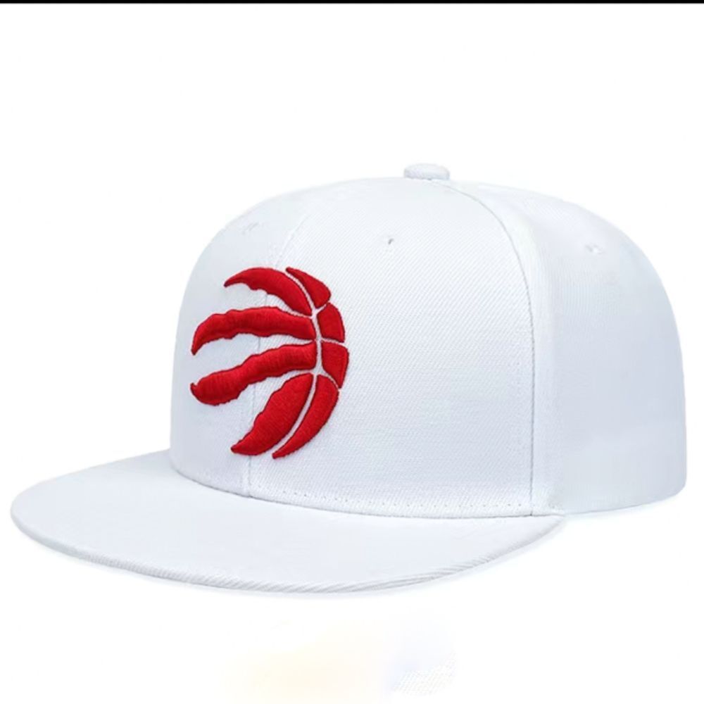 1pc Men's Cotton Flat Top Hip-hop Hat Adjustable Snapback Hat